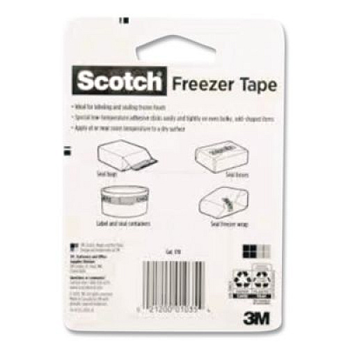 Scotch Freezer Tape, 1.5" Core, 0.75" x 1,000", Tan (7100085714)