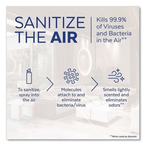 LYSOL Brand Air Sanitizing Spray, Sunkissed Petals Scent, 10 oz Aerosol Spray (1920056148)