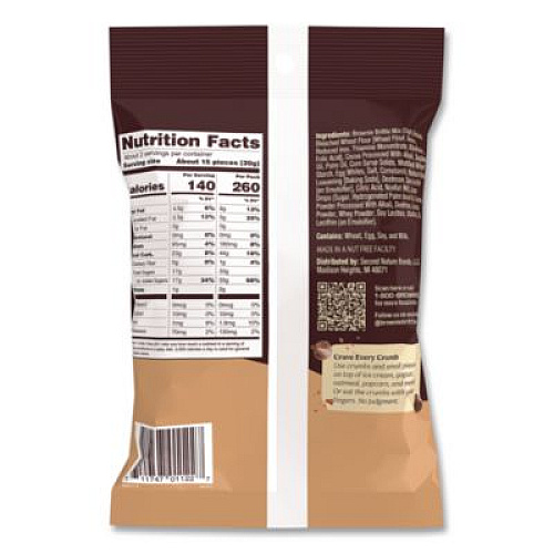 Sheila Gs Brownie Brittle Chocolate Chip Crisps, 2 oz Bag, 24/Carton (SGB01122)