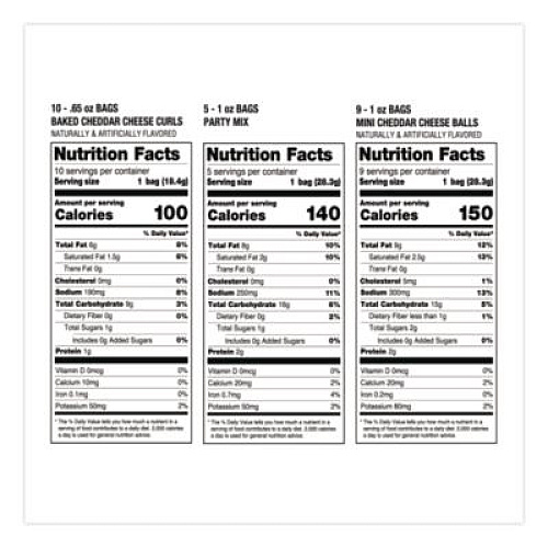 Utz Flavor Lovers Variety Pack, Assorted Flavors, 42/Carton (UQF35231)
