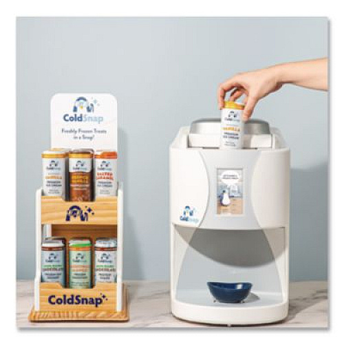 ColdSnap Display Rack, Holds 36 Pods, 9 x 17.25 x 11.25, White/Brown (101993)