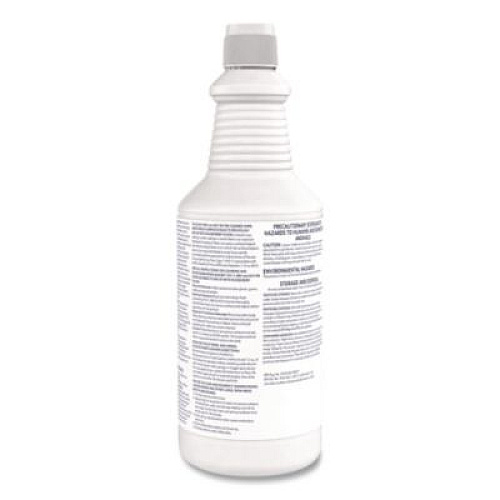 Diversey Crew Restroom Floor and Surface Non-Acid Disinfectant Cleaner Empty Spray Bottle, 32 oz, Clear (D03905)