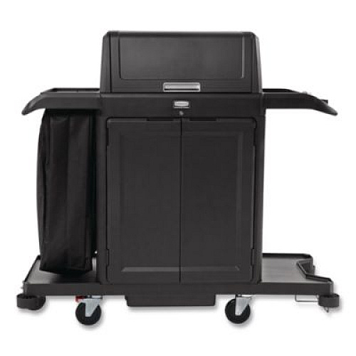 Locking Door Kit, for Rubbermaid Commercial 2202581/2202527/2202585, Resin, Black (2202525)