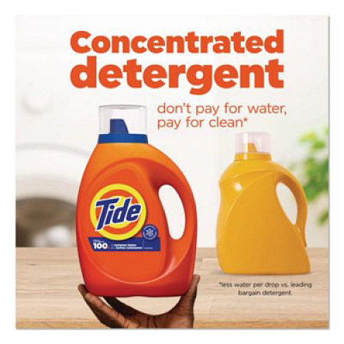 HE Liquid Laundry Detergent, Tide Original Scent, 10 oz Bottle, 12/Carton (00471)