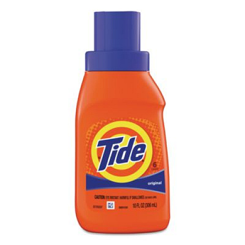 HE Liquid Laundry Detergent, Tide Original Scent, 10 oz Bottle, 12/Carton (00471)