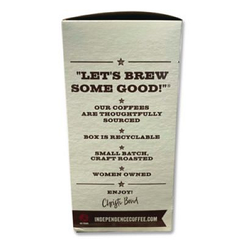 Independence Coffee Co. Liga Privida Coffee Pods, 18/Box (ICF18053)