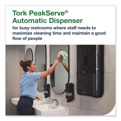 PeakServe Automatic Continuous Paper Hand Towel Dispenser, 14.47 x 4.04 x 25.15, White (552540)