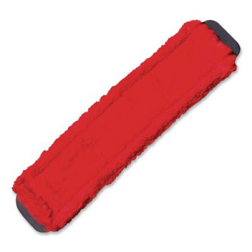 Unger SmartColor MicroMop 15.0, Microfiber, Heavy-Duty, 16 x 5, Red, 5/Pack (MM40RPK)