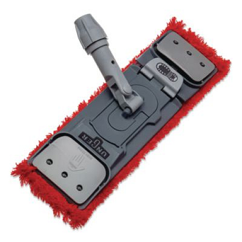 Unger SmartColor MicroMop 15.0, Microfiber, Heavy-Duty, 16 x 5, Red, 5/Pack (MM40RPK)