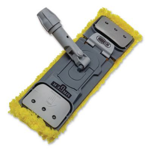 Unger SmartColor MicroMop 15.0, Microfiber, Heavy-Duty, 16 x 5, Yellow, 5/Pack (MM40YPK)