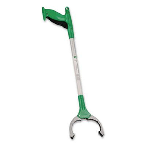 Unger Nifty Nabber Trigger-Grip Extension Arm, 36.54", Silver/Green (NT090)