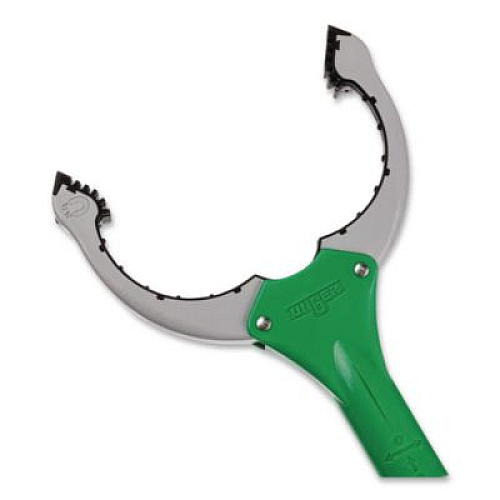 Unger Nifty Nabber Trigger-Grip Extension Arm, 36.54", Silver/Green (NT090)