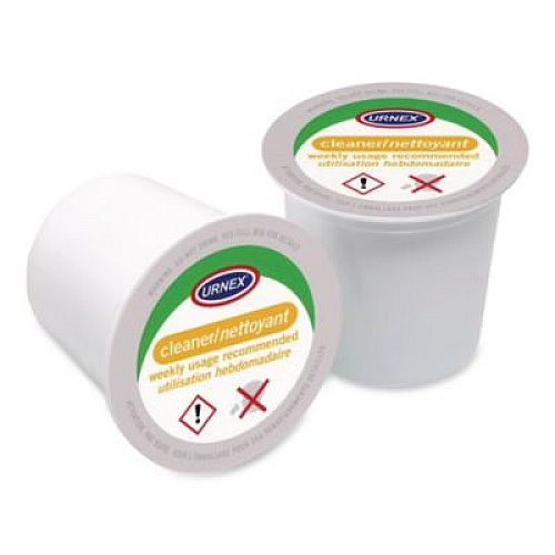 Urnex CleanCup Coffee Pod Brewer Cleaning Cups, 0.25 oz Cup, 5/Pack (70135)