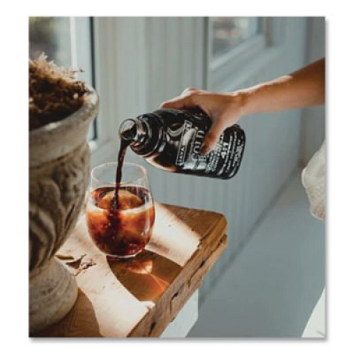 Java House Cold Brew Coffee Concentrate, Decaf Black, 32 oz Bottle (HFP01809)