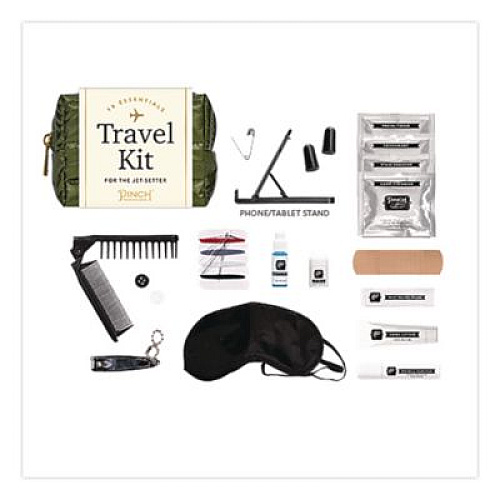 Pinch Provisions Travel Comfort Set, 18 Pieces, Green (RAVEL1PUFGRN)