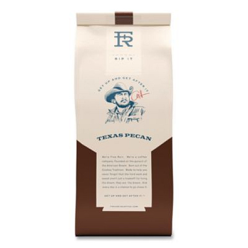 Free Rein Ground Coffee, Texas Pecan, 12 oz Bag (FRE36366)