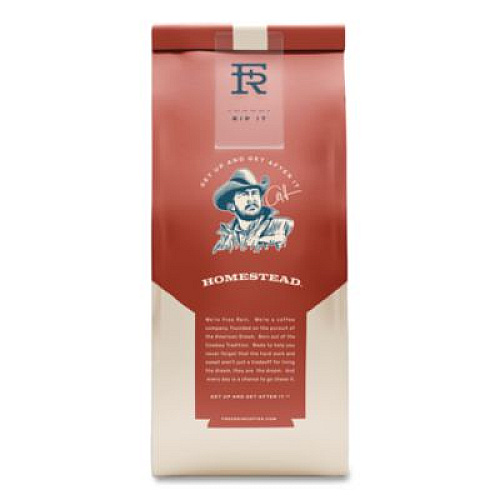 Free Rein Whole Bean Coffee, Homestead, 12 oz Bag (FRE36401)