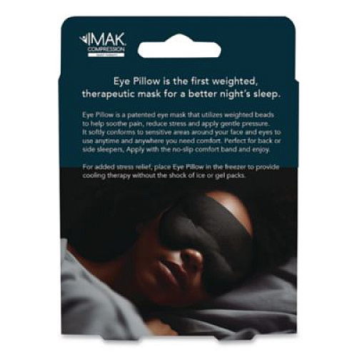 IMAK Compression Compression Pain Relief Eye Mask, One Size Fits Most, Gray (A30131)