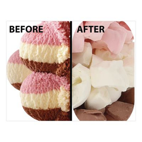 Office Snax Freeze Dried Ice Cream, Neapolitan, 0.75 lb Bag, 12/Carton (00643)