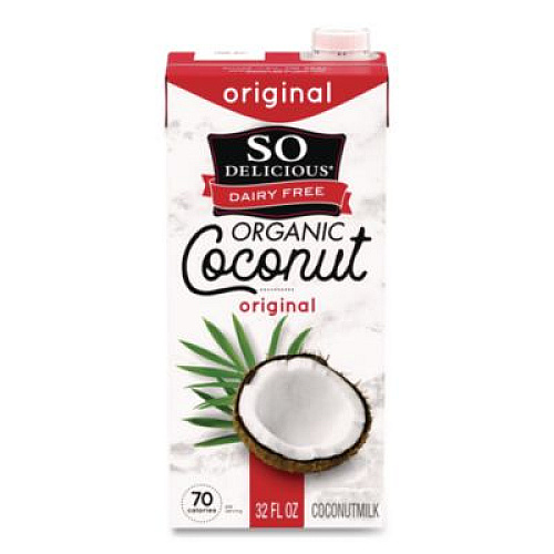 SO Delicious Coconut Milk, Original, 32 oz Aseptic Box (WWI12312)