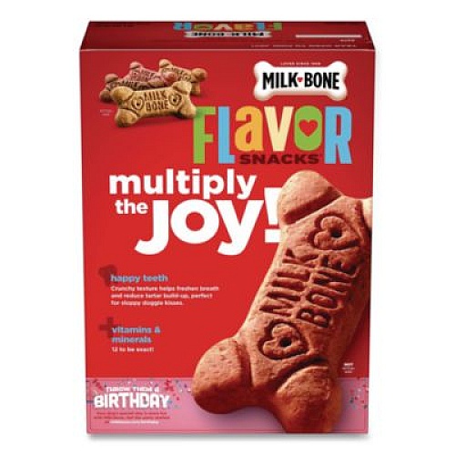 Milk-Bone Small Sized Dog Biscuits, Bacon; Beef; Chicken; Sausage; Turkey, 60 oz (82239)