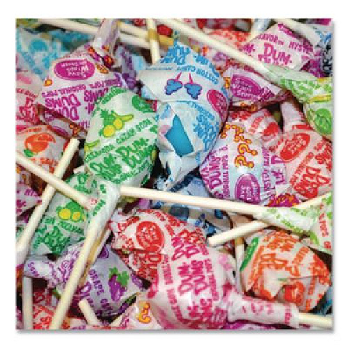 Spangler Dum-Dum-Pops, Assorted, Individually Wrapped, 33.9 oz, 200/Pack (SPN71)