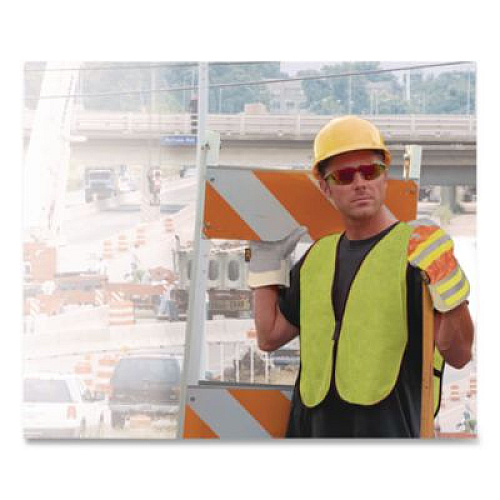 PIP Hook and Loop Safety Vest, One Size Fits Most, Lime (3000800LY)