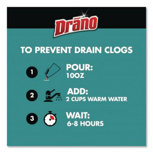 Drano Buildup Remover Drain Cleaner, 30 oz Bottle (335707)