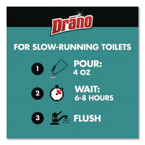 Drano Buildup Remover Drain Cleaner, 30 oz Bottle (335707)