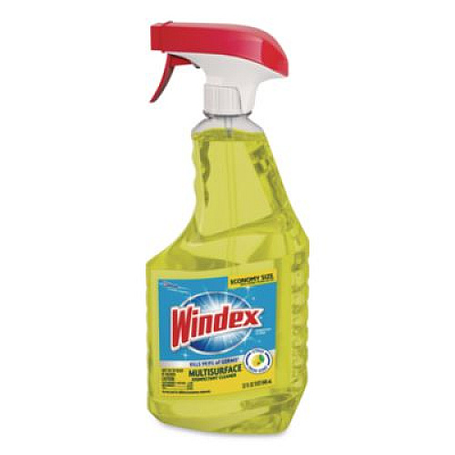 Windex Multi-Surface Disinfectant Cleaner, Citrus Scent, 32 oz Spray Bottle (682266)