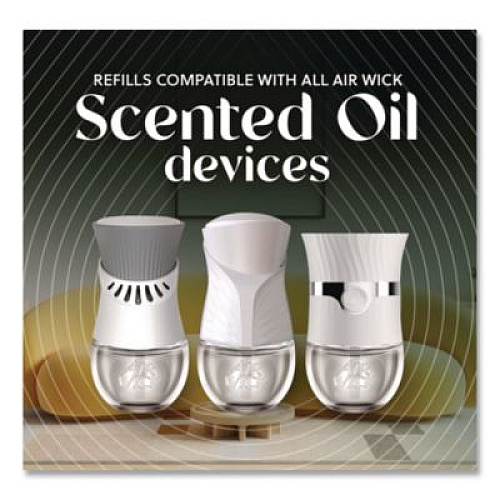 Air Wick Vibrant Scented Oil Warmer Refill, Sweet Hibiscus and Magnolia, 0.67 oz, 2/Pack (6233801048)