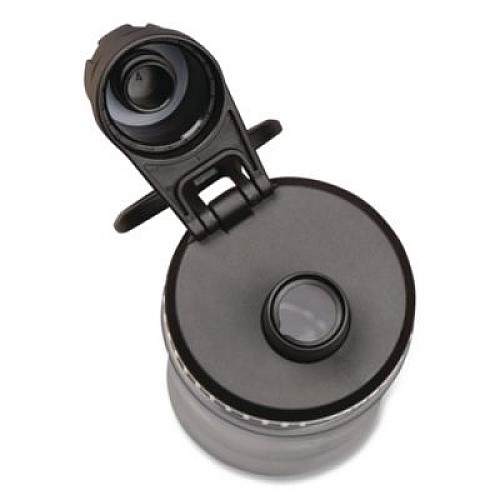 TAKEYA Tritan Plastic Water Bottle, 24 oz, Stormy Black (50404)