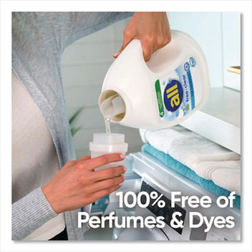 All Free Clear HE Laundry Detergent, 154 oz Bottle, 2/Carton (47465)