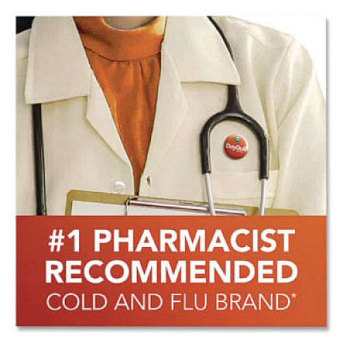 DayQuil Severe Cold and Flu Relief Liquid, 1 oz Bottle (04208)