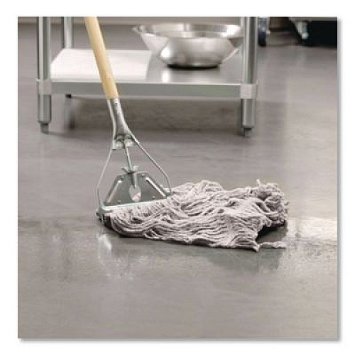Rubbermaid Commercial Value Pro Mop Head, Cotton, Small, White (FGV11600WH00)