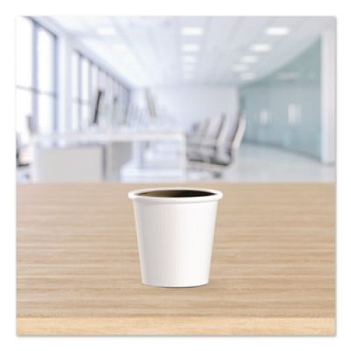 SOLO Paper Hot Cups, 4 oz, White, 50/Pack (374W2050PK)