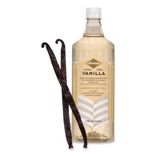 Fontana Flavored Coffee Syrup, Sugar Free Vanilla, 1 L Bottle (412824642)