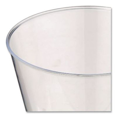 Savvi Serve Plastic Tumblers, Squat, 5 oz, Clear, 20 Bag, 25 Bags/Carton (405)