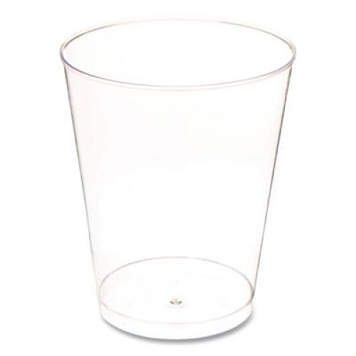 Savvi Serve Plastic Tumblers, 8 oz, Clear, 20/Bag, 25 Bags/Carton (408)
