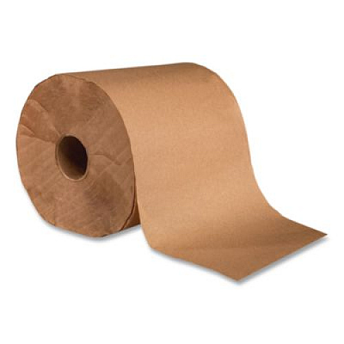 Marcal PRO Brown Roll Towel, 1-Ply, 7.87" x 800 ft, Brown, 6 Rolls/Carton (NP6800EN)
