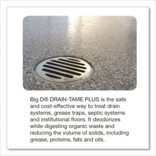 Big D Industries Drain-Tame Plus Digester Deodorant, 5 gal Pail (5501)