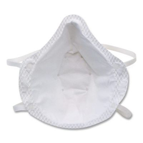 Honeywell ONE-Fit N95 Single-Use Molded-Cup Particulate Respirator, One Size Fits Most, White, 10/Pack (DC300N95)