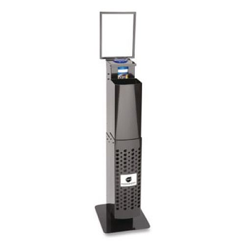 Sani Professional Pop-Up Floorstand, 12 x 14.5 x 51.5, Black (Q438FP)