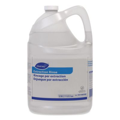 Diversey Carpet Extraction Rinse, Floral Scent, 1 gal Bottle, 4/Carton (101109760)