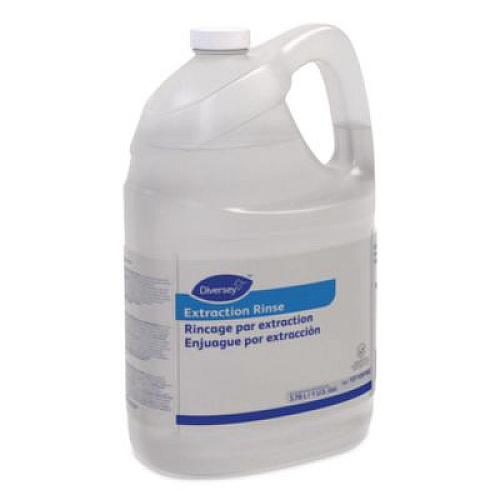 Diversey Carpet Extraction Rinse, Floral Scent, 1 gal Bottle, 4/Carton (101109760)