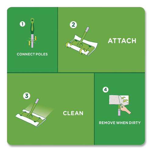 Dry Refill Cloths, 1-Ply, 10.4" x 8", White, 52/Pack (81216PK)
