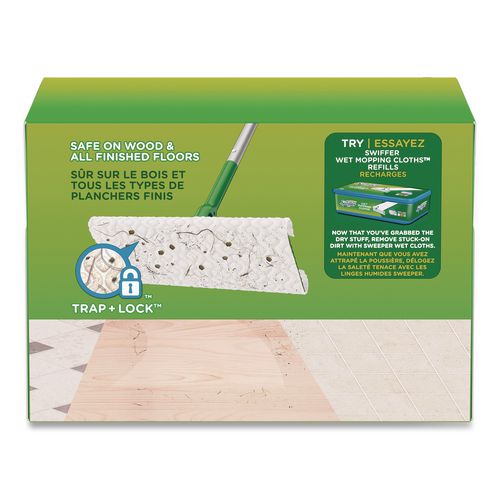 Dry Refill Cloths, 1-Ply, 10.4" x 8", White, 52/Pack (81216PK)