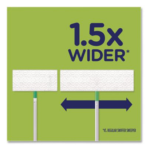 Swiffer Max/XL Wet Refill Cloths, 9 x 16.5, Fresh Scent, White, 12/Tub (74471)