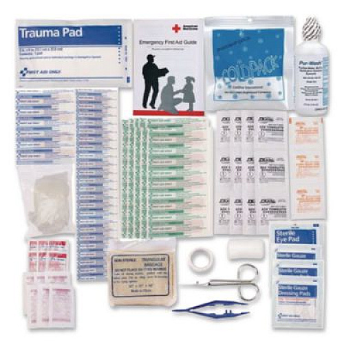 First Aid Only Office First Aid Kit Refill with Medication for 25 People, 106 Pieces (223REFILL)