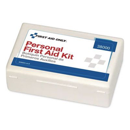 First Aid Only Personal First Aid Kit, 37 Pieces, Plastic Case (ACM38000)